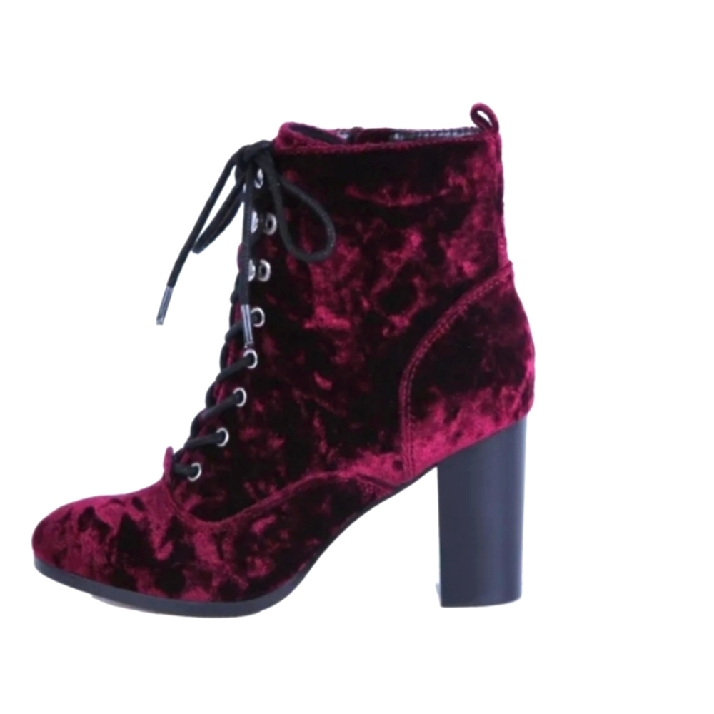 Report Alex Velvet Booties